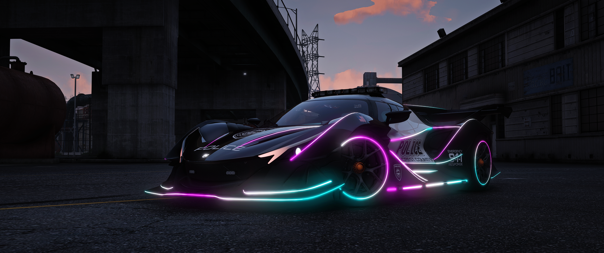 Apollo Evo Police Non ELS Car Mod for FiveM RP Servers