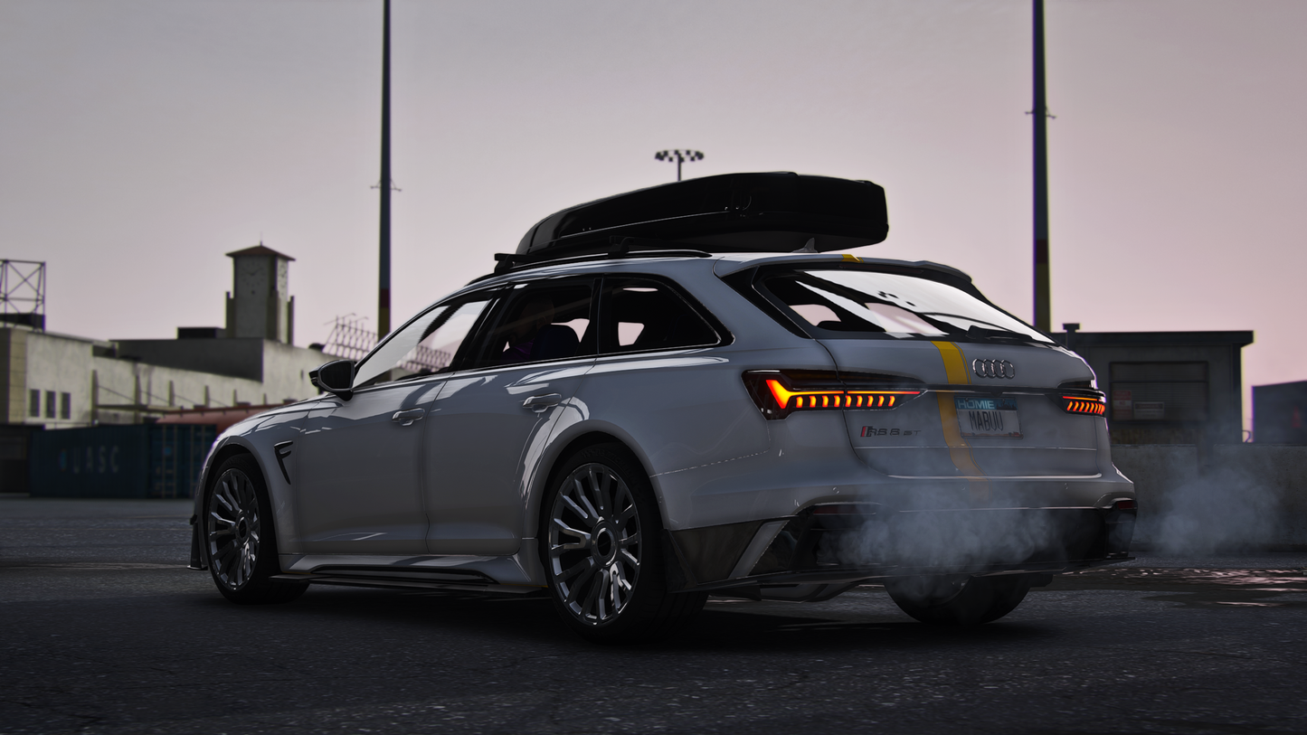 GTA V 2020 Audi RS6 C8 Car Mod for FiveM Servers