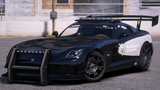 Lore Friendly Banshee Police vehicle mod in FiveM