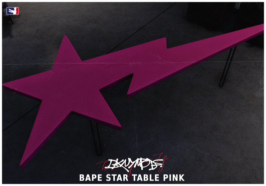 Bape Star Table Pink FiveM Prop