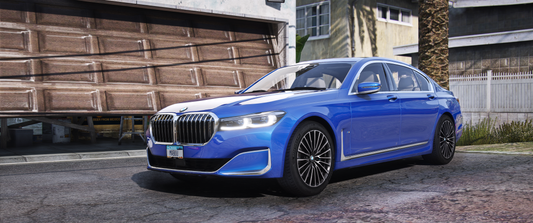 BMW 760LI Front View FiveM Mod