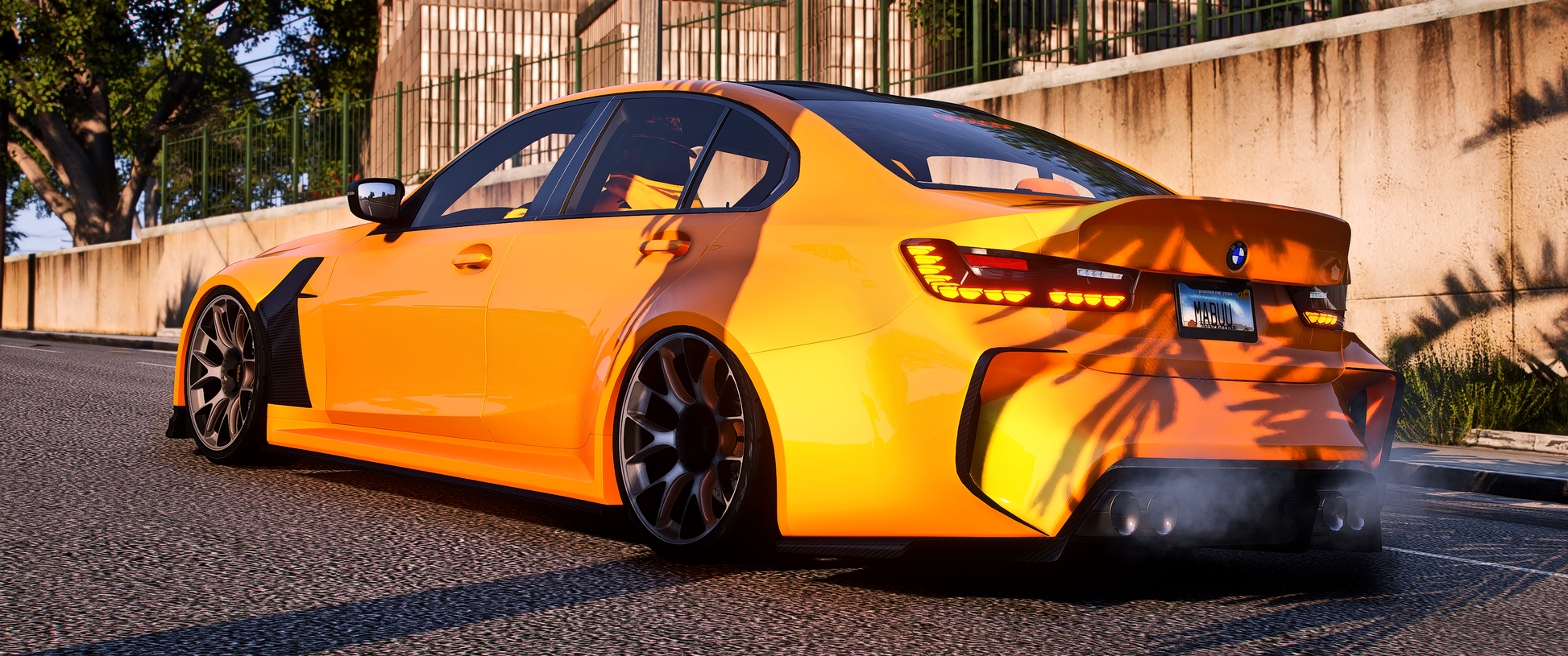 BMW G80 M3 Widebody Side View