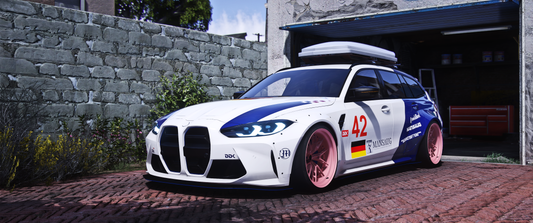 Debadged BMW M3 Touring 2024 FiveM mod car