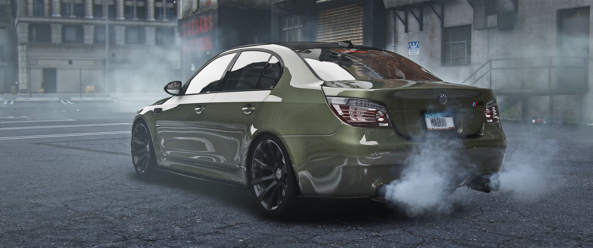 Realistic BMW M5 E60 mod for FiveM vehicle customization