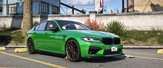 BMW M5 F90 2022 FiveM vehicle mod front view