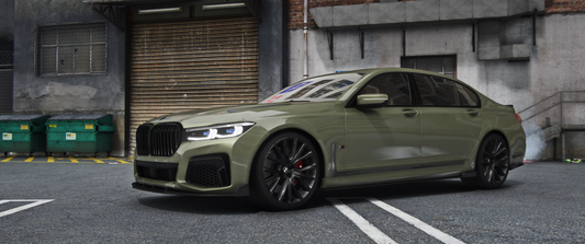 BMW M760i FiveM vehicle mod with luxury design