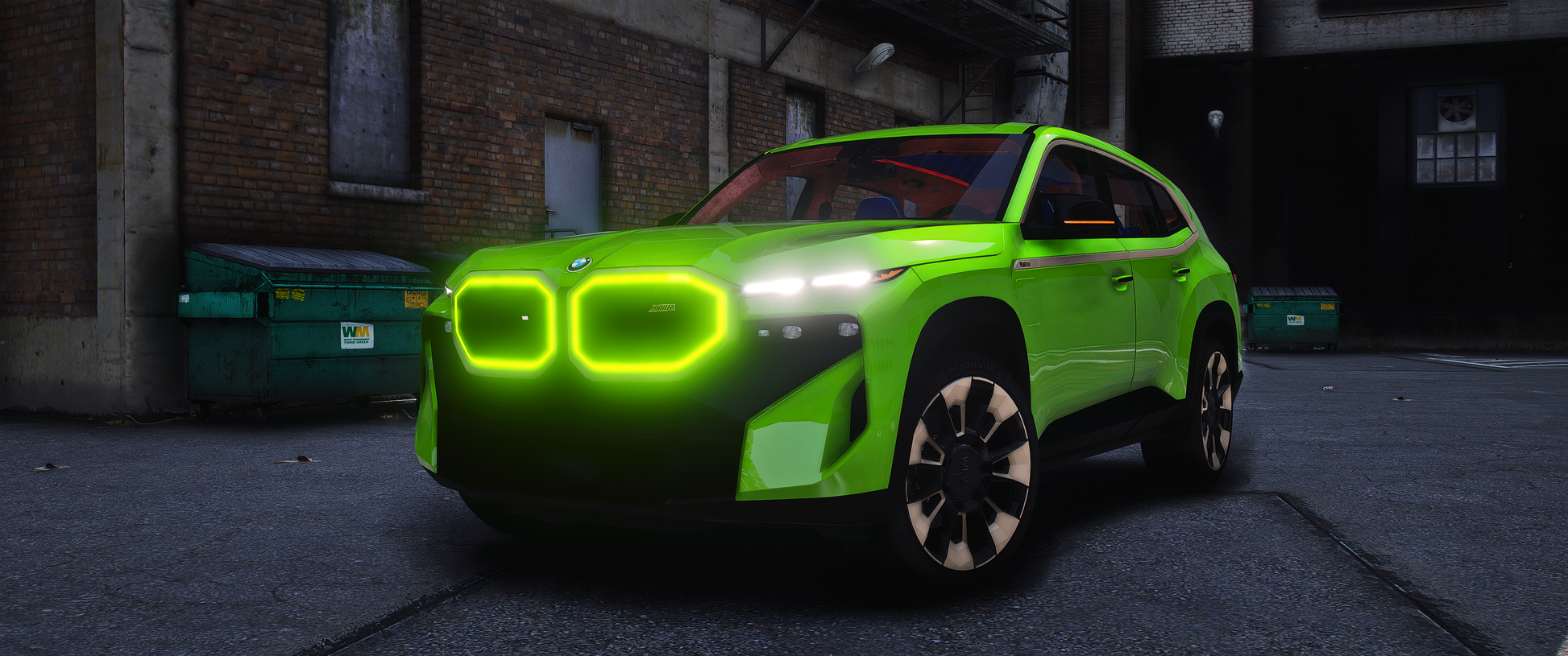 BMW XM 2023 front view FiveM mod