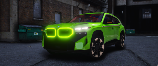 BMW XM 2023 front view FiveM mod