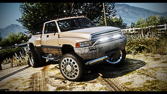 Lore Friendly Bravado Bison Classic MEGALIFT FiveM Car Mod
