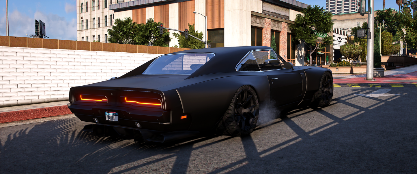GTA5 Lore Friendly Custom Buffalo Classic Widebody mod