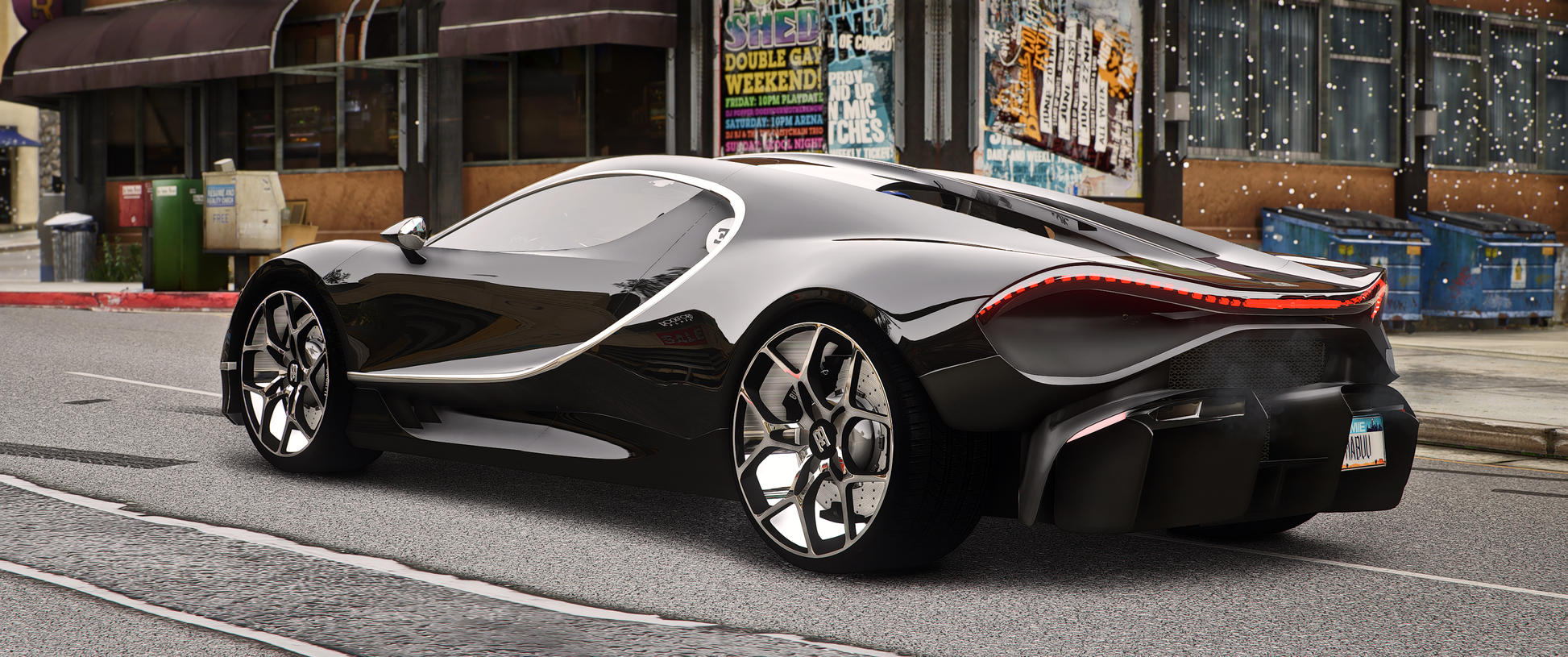 GTA 5 Bugatti Tourbillon 2025 vehicle mod