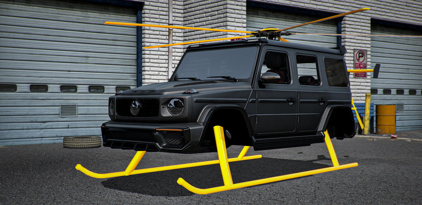 (Debadged) Mercedes G63 Heli