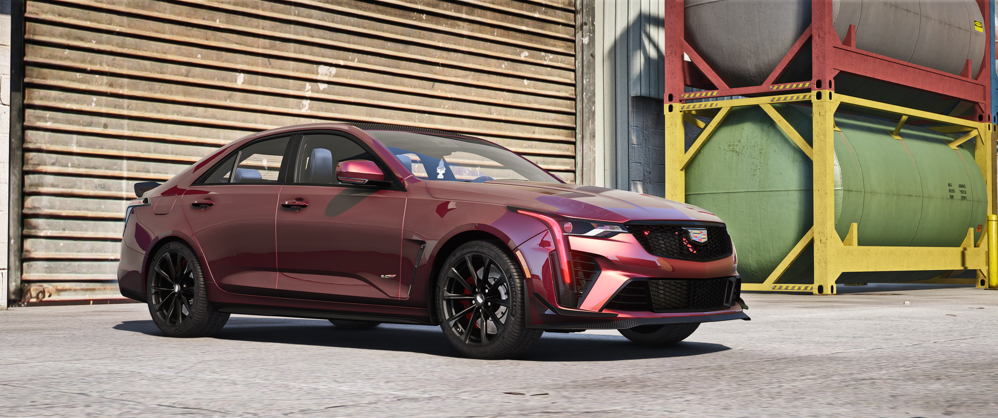 Cadillac CT4-V Blackwing FiveM Mod