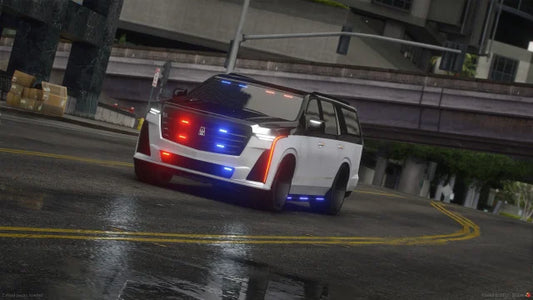Front view of Lore Friendly Custom Cavalcade Lux Unmarked