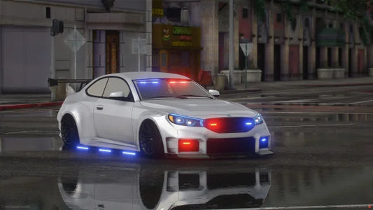 Front view of Lore Friendly Custom Cavalcade Lux Unmarked