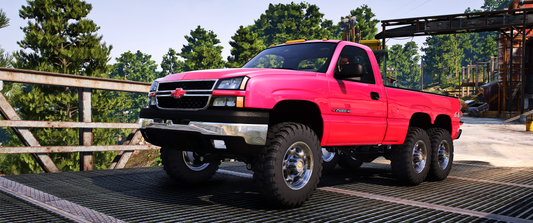 2006 Chevy Cateye 6X6 Rig front view FiveM