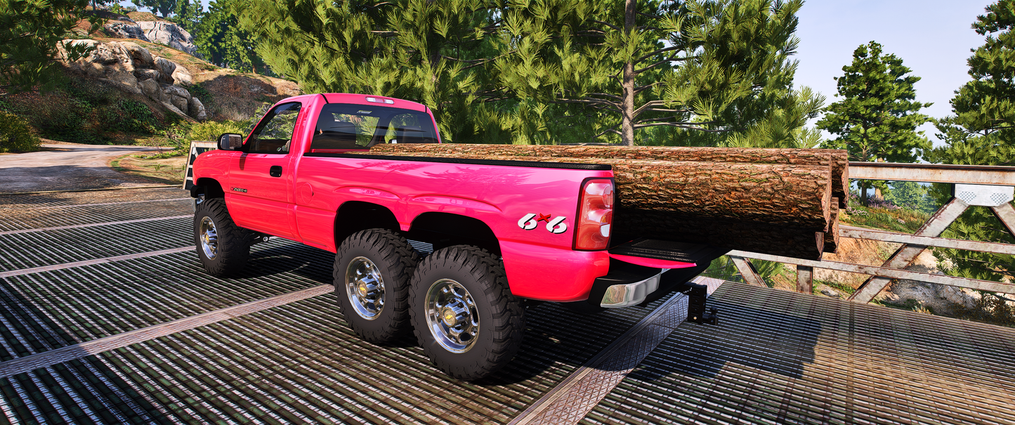 2006 Chevy Cateye 6X6 Rig side profile FiveM