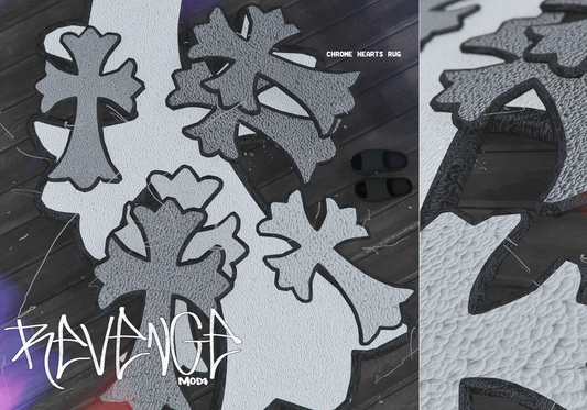 Chrome Hearts Rug FiveM RP prop with realistic textures