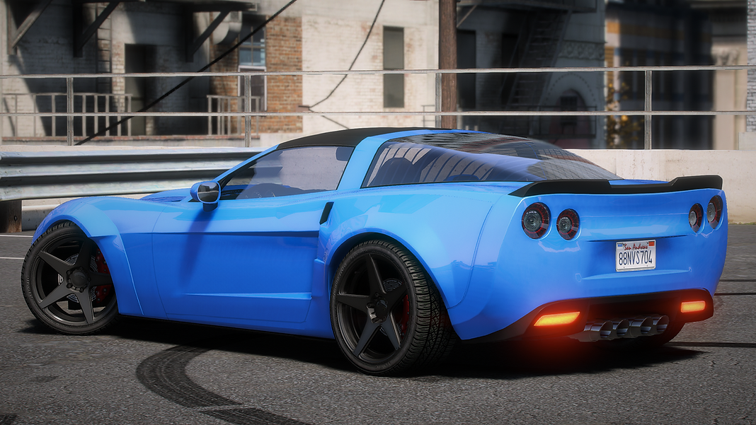 GTA V Coquette mod with lore friendly design for FiveM