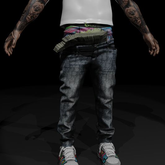 Custom Baggy Jeans FiveM Clothing Mod