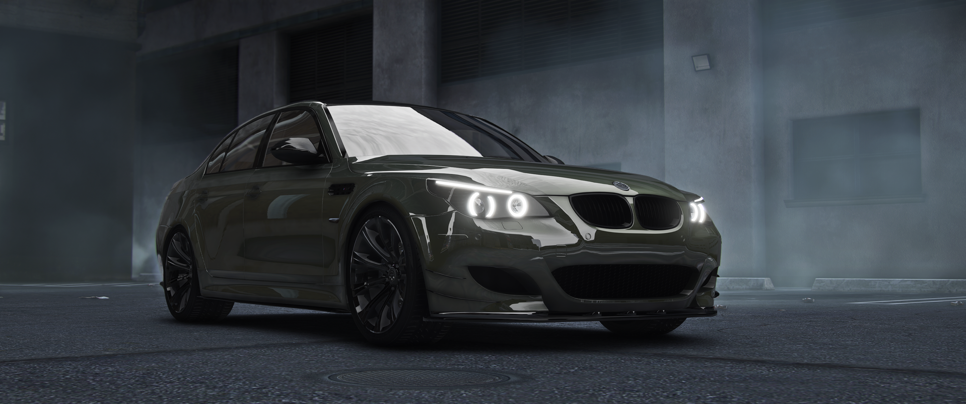 Custom BMW M5 E60 FiveM Mod Car for GTA5 servers