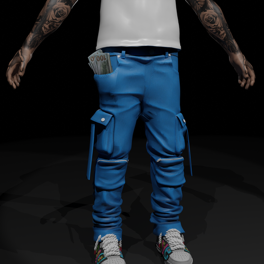 Custom Money Cargo Jeans FiveM Roleplay Clothing Mod