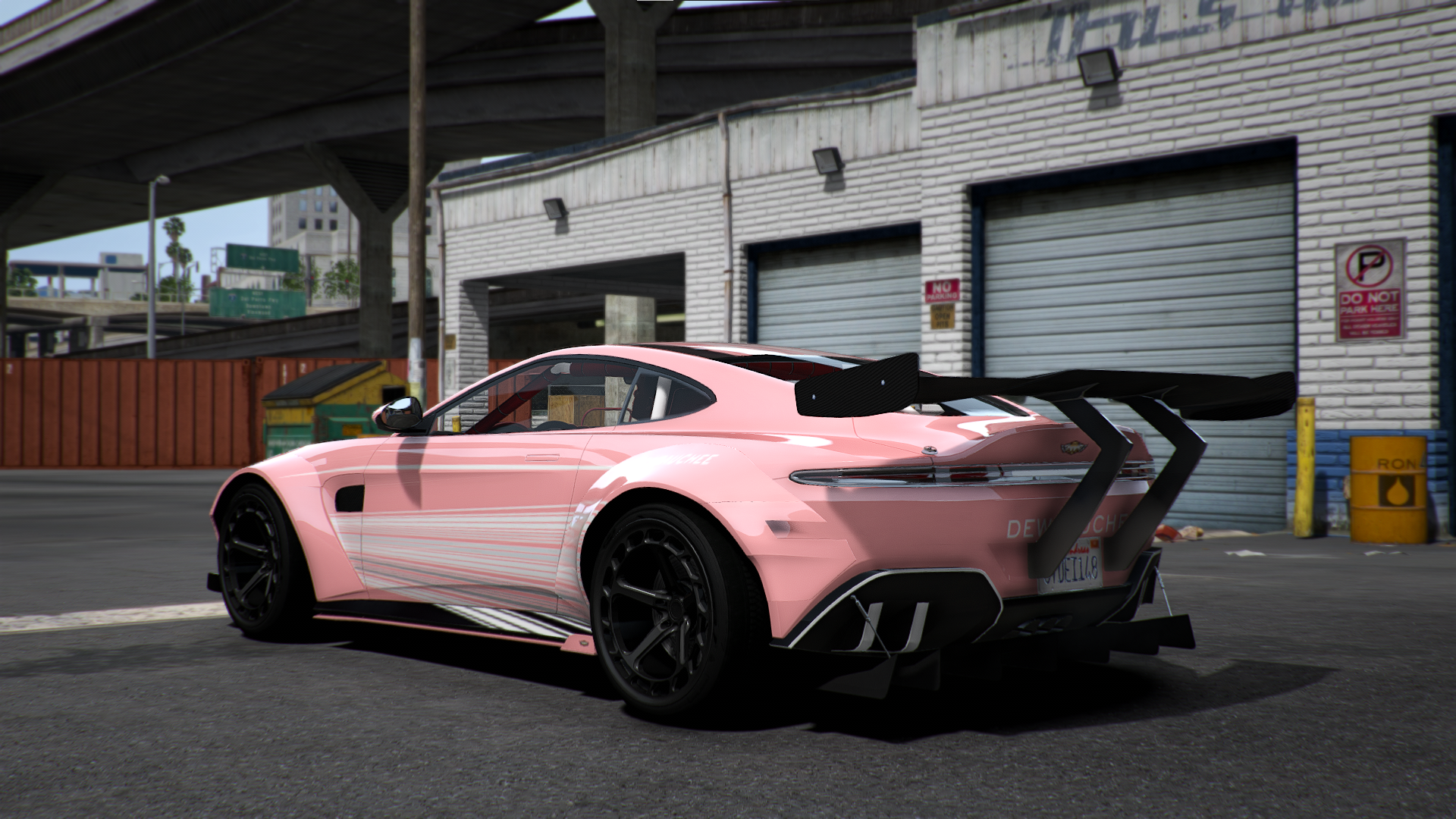 (Lore Friendly) Custom Rapid GT4 FiveM vehicle mod side view with realistic textures