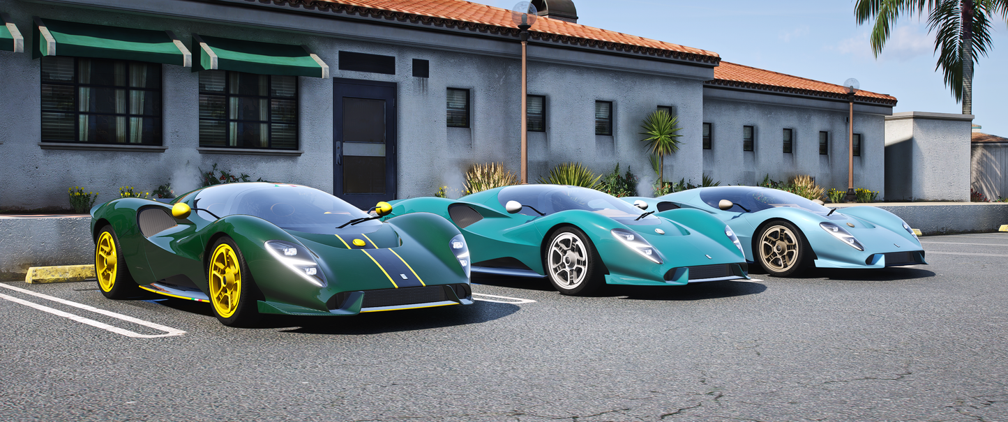 De Tomaso P72 FiveM Car Mod