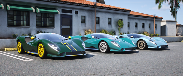De Tomaso P72 FiveM Car Mod