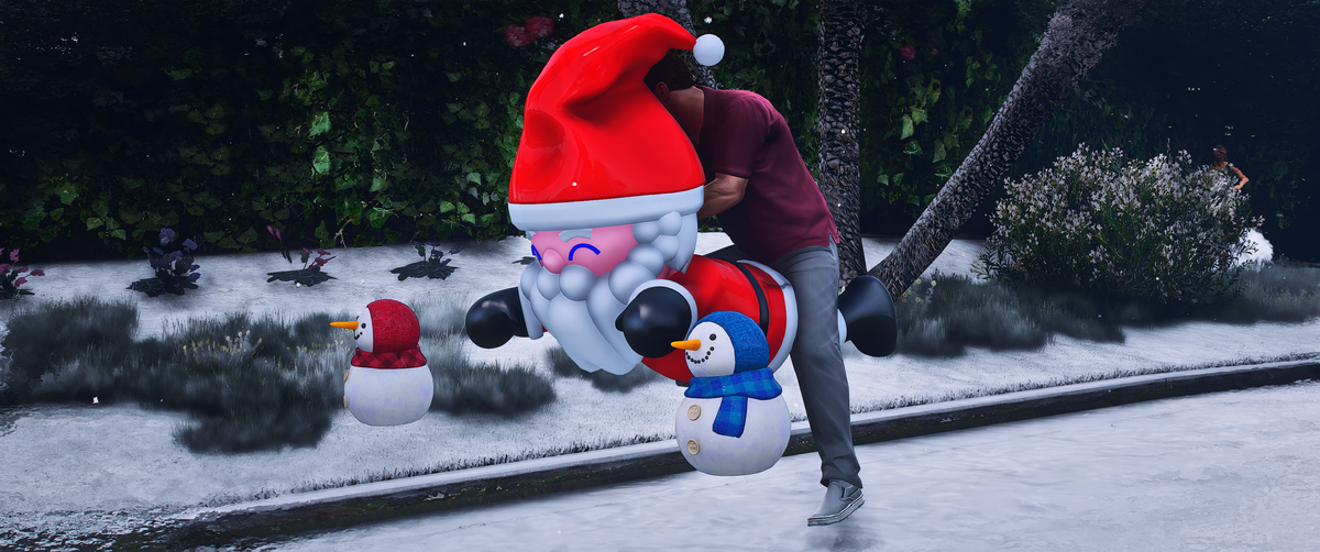 Debadged Fly Santa FiveM flying vehicle mod