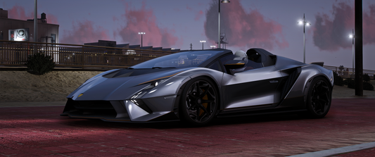 Debadged Lamborghini Auténtica 2023 FiveM Mod