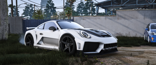Debadged Porsche 911 Elemento FiveM GTA V Mod