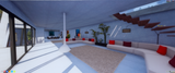 Bathroom interior of Designer House