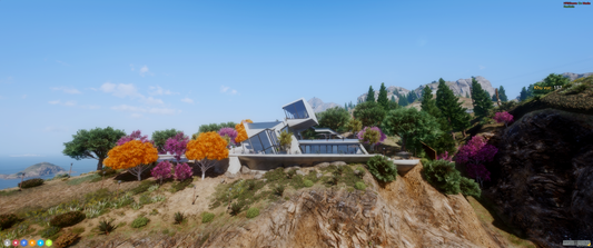 Front view of [MLO] Designer House in FiveM