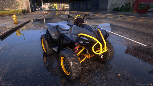 Front view of Dinka Verus Regen off-road ATV for FiveM RP