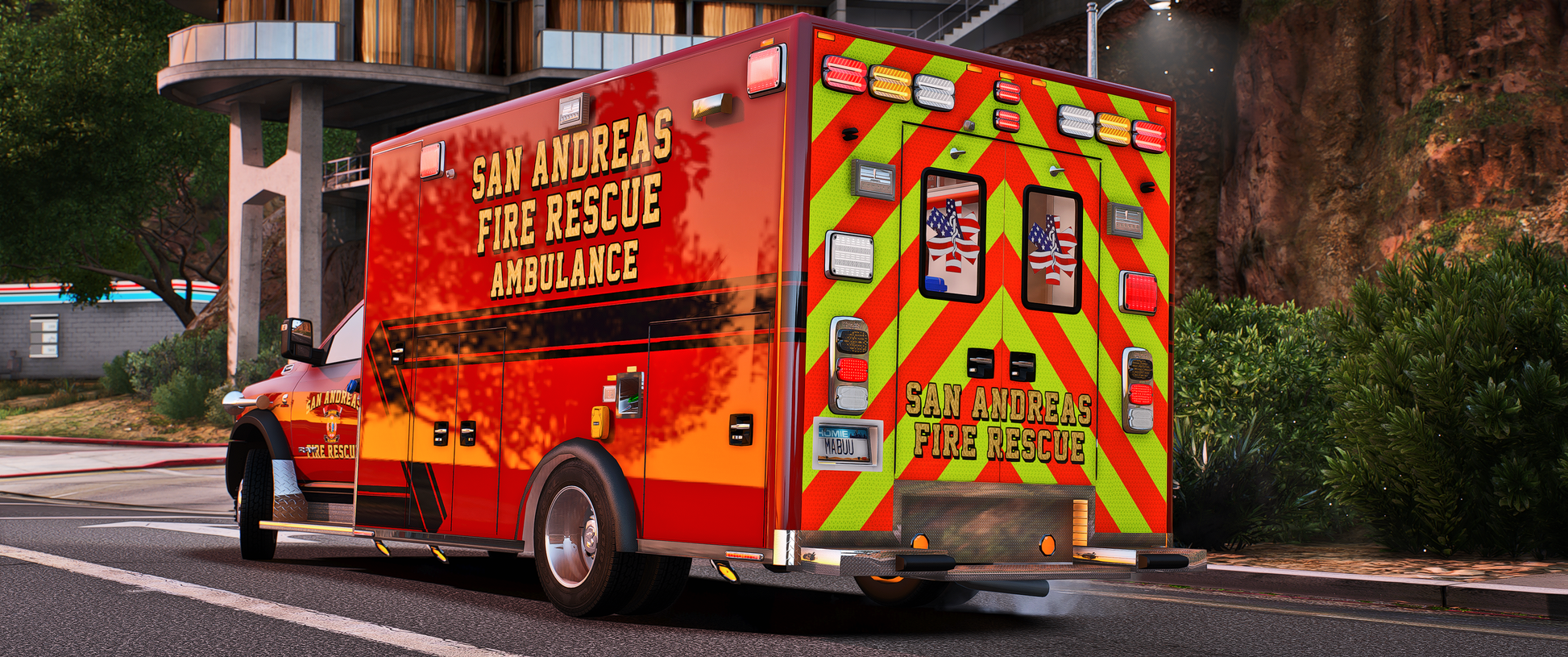 2024 Dodge Ram 5500 Ambulance Side View
