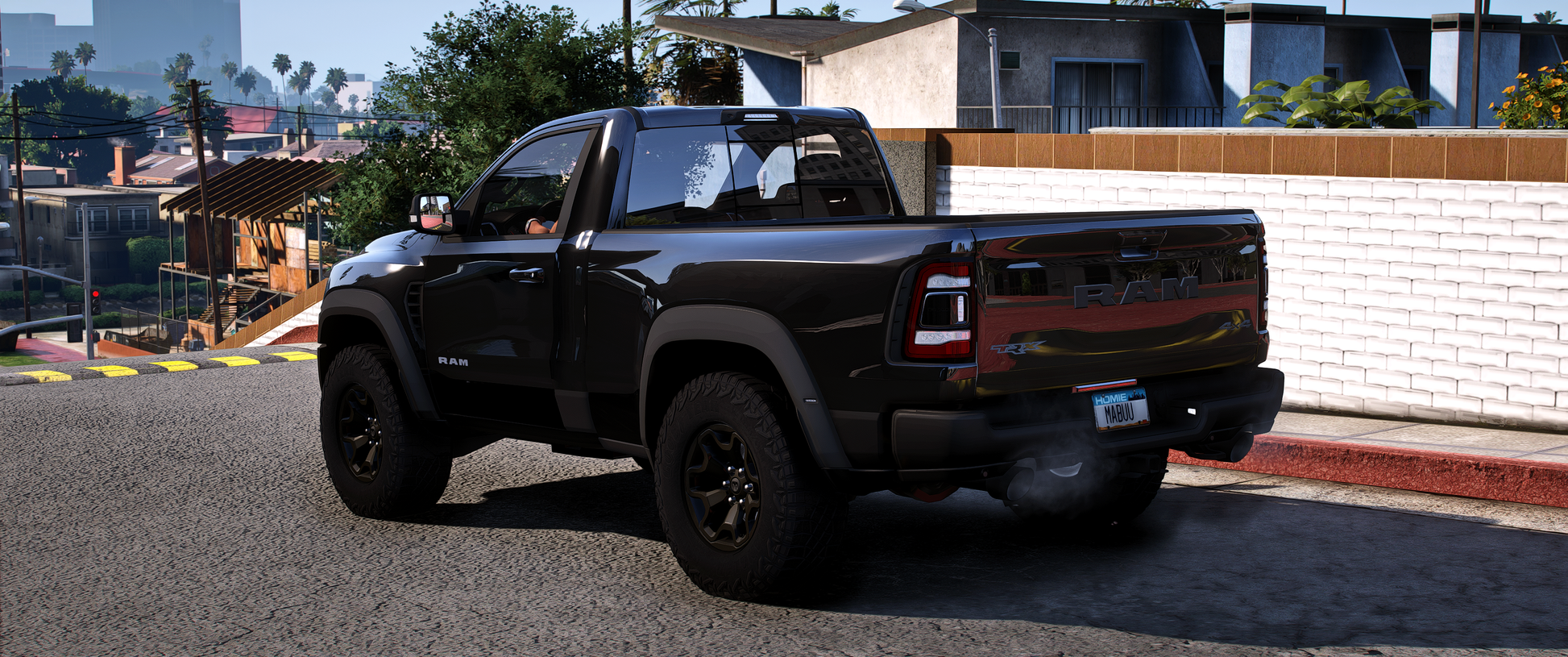 2023 Dodge Ram TRX Single Cab side view in FiveM