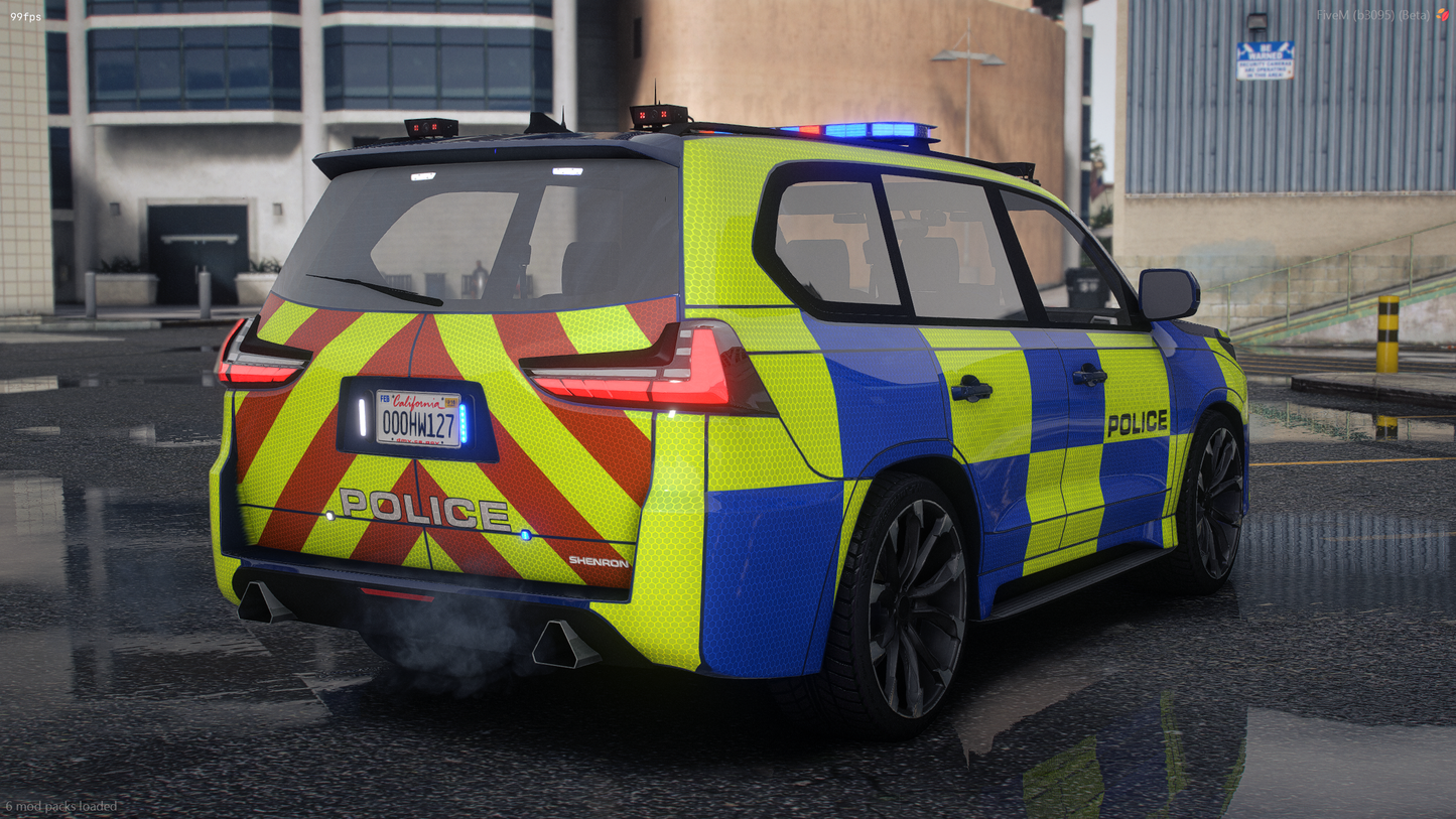 Lore Friendly Emperor Shenron Ambulance Vehicle for GTA V RP