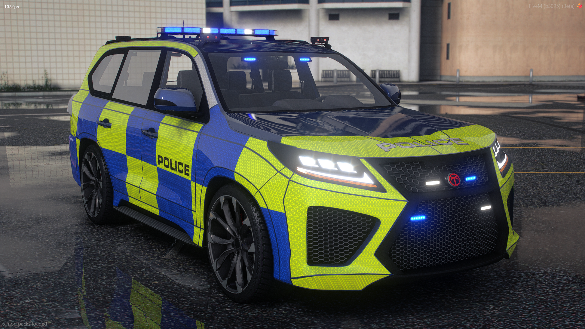 Emperor Shenron PD Emergency Patrol Vehicle for FiveM