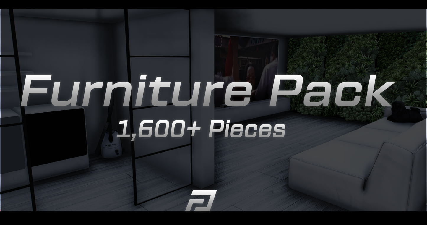 (Tos Friendly) Furniture Pack 1600+ Pieces