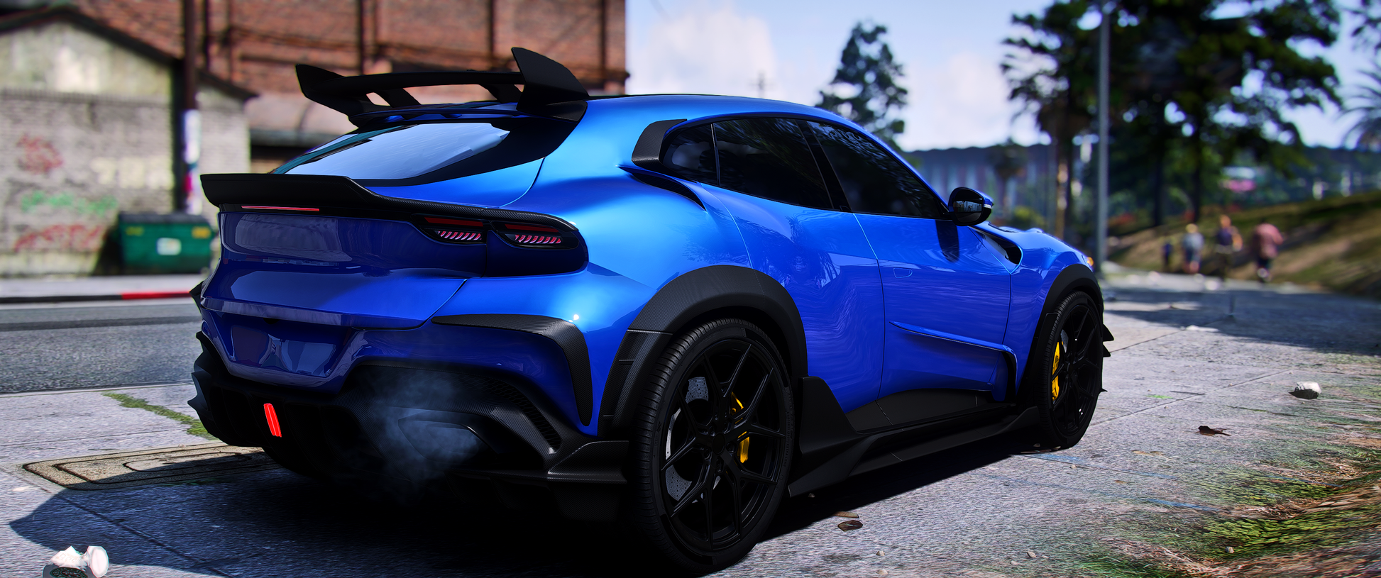 Luxury Ferrari Purosangue Keyvany vehicle mod for FiveM