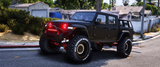 Jeep Gladiator 2021 Lifted FiveM vehicle front view