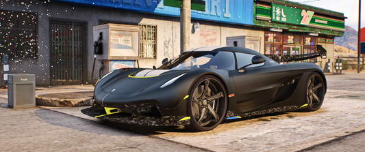 Koenigsegg Jesko Forgiato FiveM vehicle exterior view