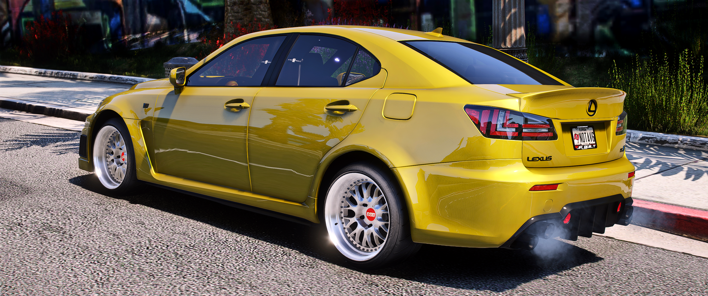 Lexus IS F FiveM interior and details