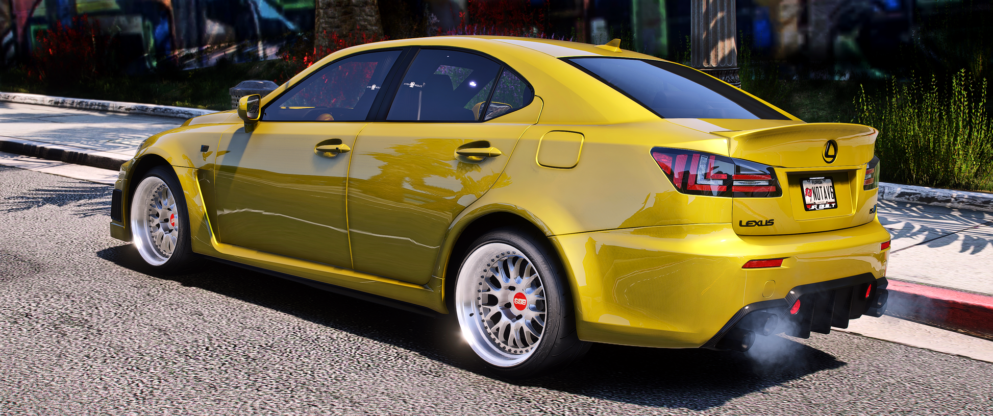 Lexus IS F FiveM interior and details