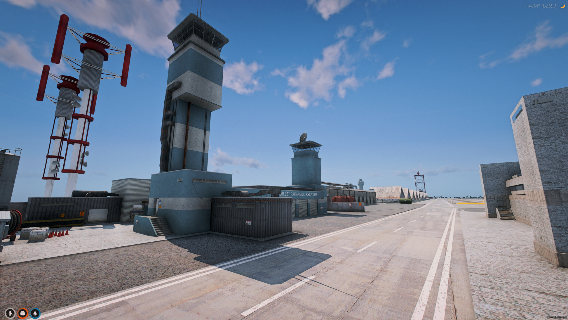 [MAP] Military Base Island FiveM weapon storage zone