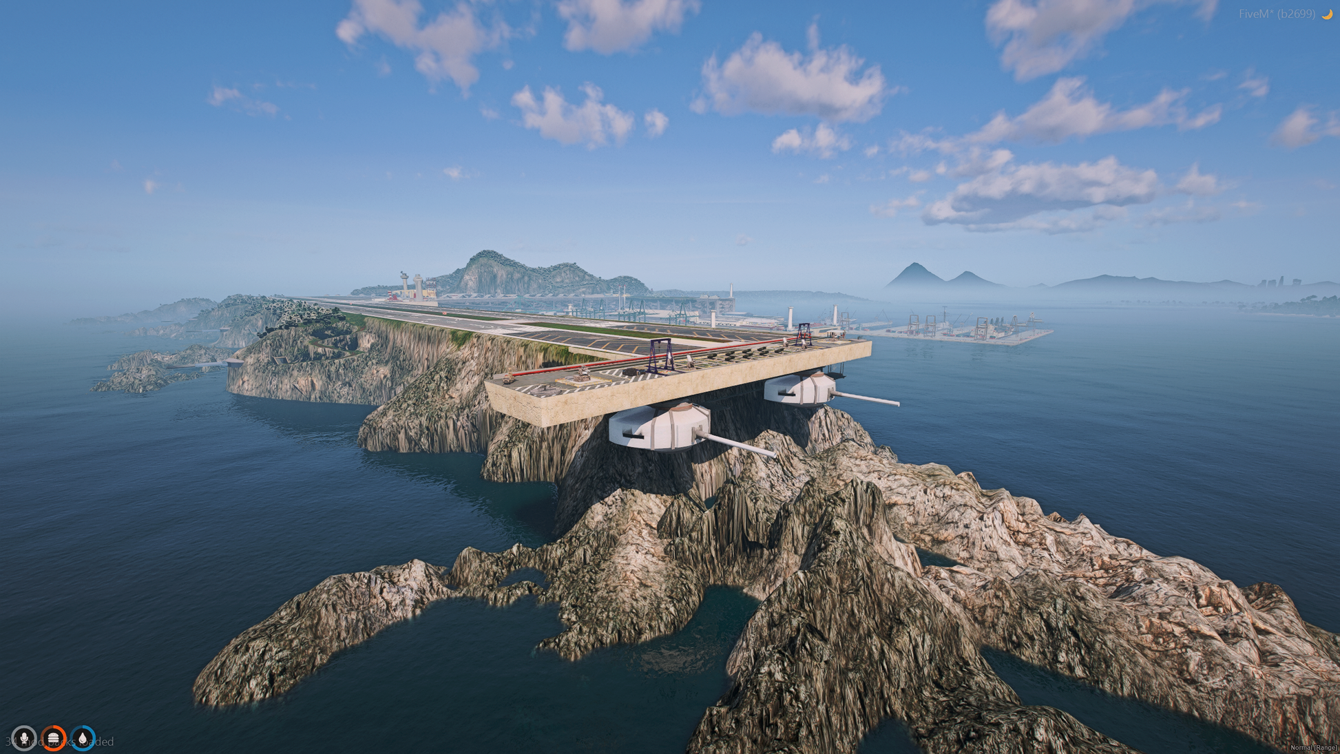 [MAP] Military Base Island FiveM training grounds