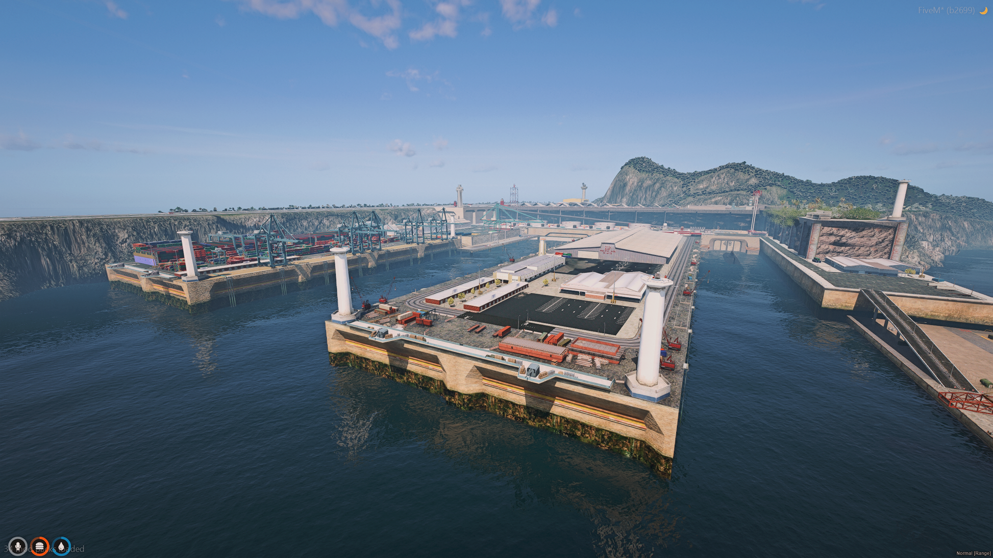 [MAP] Military Base Island FiveM interior base details