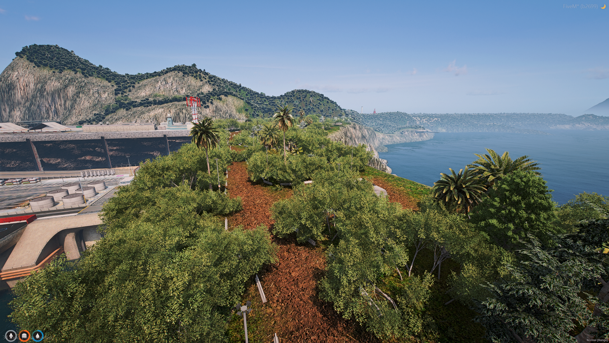 [MAP] Military Base Island FiveM helicopter pad
