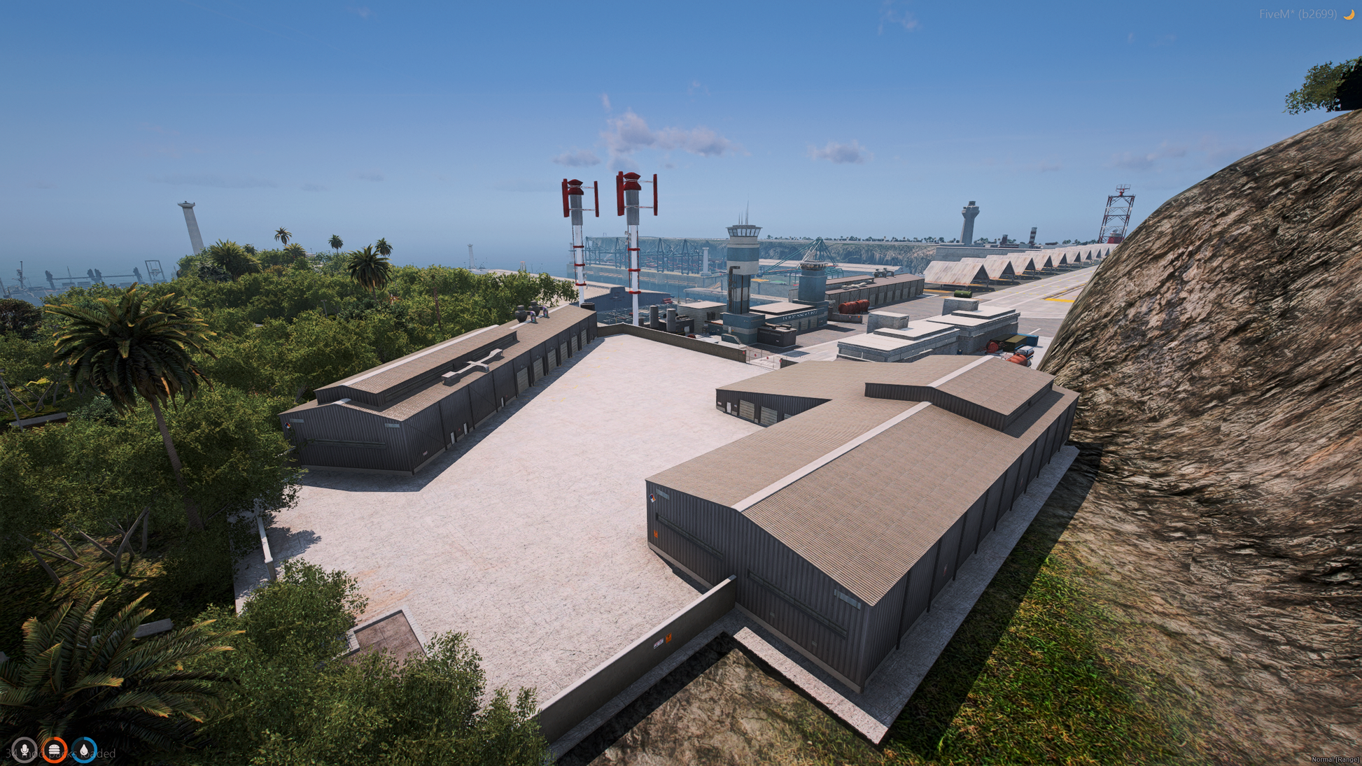 [MAP] Military Base Island FiveM barracks and housing
